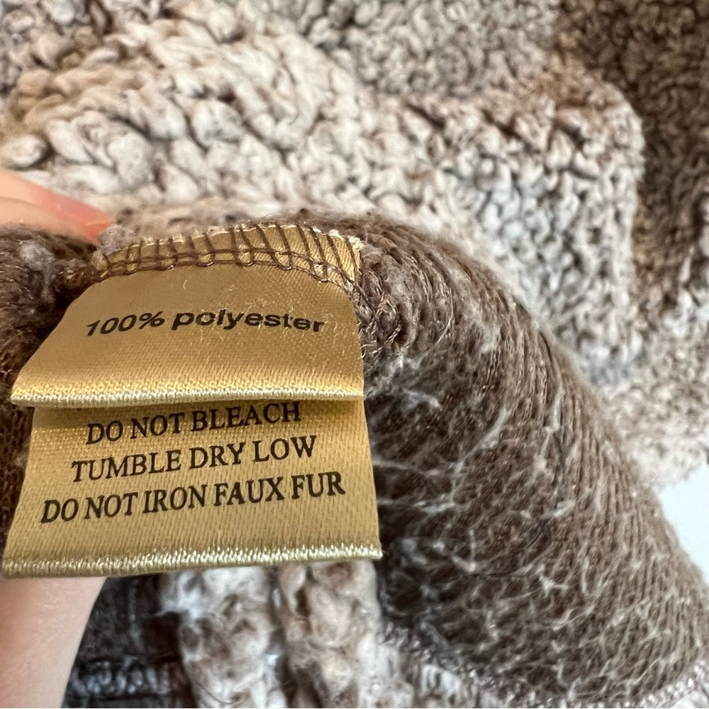 Unisex True Grit Frosty Tipped Soft Sherpa Pullover | L - Picture 12 of 13